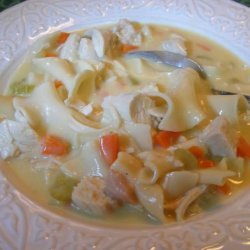 Favorite Creamy Chicken Noodle Soup