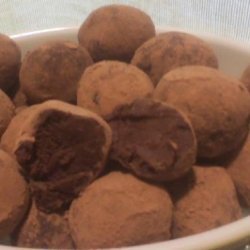 Dark Chocolate Red Wine Truffles