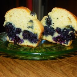 Whole Grain Blueberry Muffins