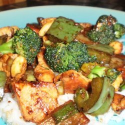 Ila, Bert and Dylan's Cashew Chicken