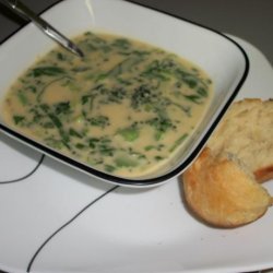 Broccoli Cheese Soup for Two