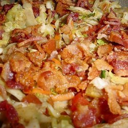 Paula Deen's Hot Bacon Cole Slaw