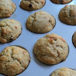 Banana Muffin-Tops (Or Muffins and Mini-Muffins)