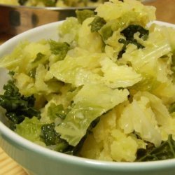 Irish Vegetarian Colcannon