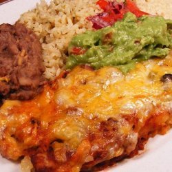 Cheese Enchiladas in Yummy Red Sauce