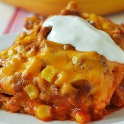 Layered Enchilada Bake