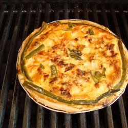 Salmon Asparagus Quiche