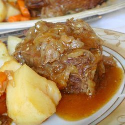 Savory Pot Roast With Pan Gravy (Oven or Crock Pot)