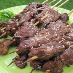 Teriyaki Beef Skewers