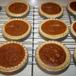 Sweet Potato-Molasses Pie