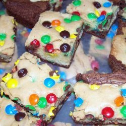 Double-Decker Confetti Brownies