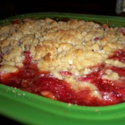 Strawberry Rhubarb Crumble