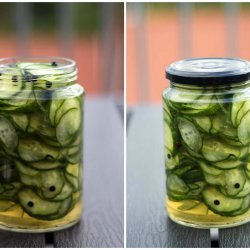 Sliced Cucumbers