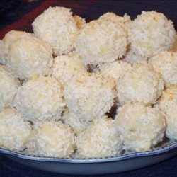 White Chocolate Coconut Citrus Truffles