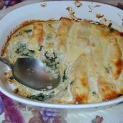 Salmon Spinach Bake