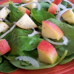 Apple Spinach Salad