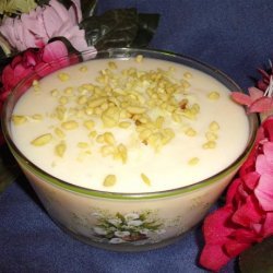 Egyptian Milk Pudding (Mihallabiya)