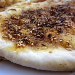 Manaquis Bil-Za'tar -- Thyme Bread (Lebanon -- Middle East)