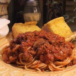 Hearty Homemade Italian Spaghetti Sauce