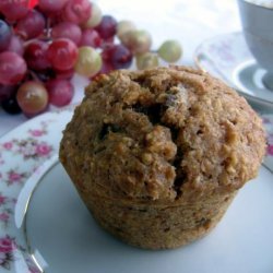Bran Date Muffins from Linette at Plum Tree Cottage