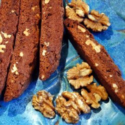 Barb's Chocolate Walnut Biscotti