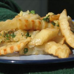 Easy Garlic Fries