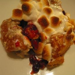 Candied Yams with Cranberries