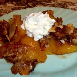 Peach-Almond Crisp