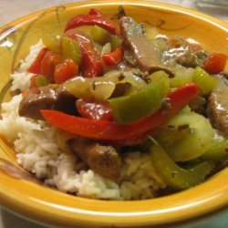 Gram's Chinese Pepper Steak