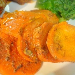 Sweet Potatoes in Creamy Cinnamon Sauce