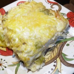 Green Chile Chicken Enchiladas