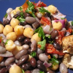 Sun-Dried Tomato & Bean Salad