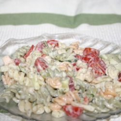 Chicken Alfredo Pasta Salad