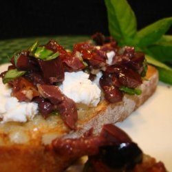 Bruschetta With Goat Cheese