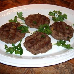 Tangy Lamb Patties