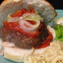 Saucy Pizza Burgers