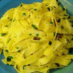 Lemon Poppy Seed Noodles