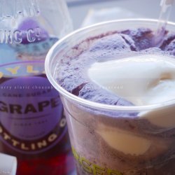 Vanilla Ice Cream Grape Soda