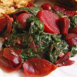 Lemon & Butter Braised Beet Greens