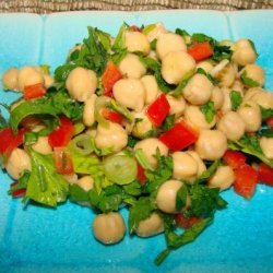 Quick Chickpeas Salad