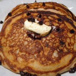 Chocolate Chip Sour Cream Pancakes, Diabetic