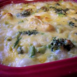 Cauliflower and Broccoli Mornay