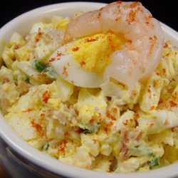 Egg Salad With Shrimp and Bacon