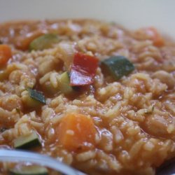 Spicy African Peanut Soup With Chickpeas