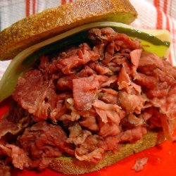 Hot Pastrami Sandwich