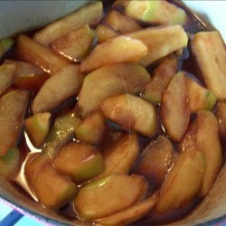 Tfah - a Moroccan Apple Dessert