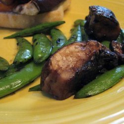 Snap Peas 'n' Mushrooms