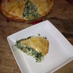 Italian Sausage-Spinach Pie