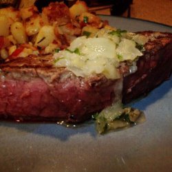 Beef Sirloin Steaks With Fresh Herbs (Cotes De Boeuf Aux Herbes)