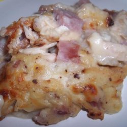 Chicken Cordon Bleu Casserole